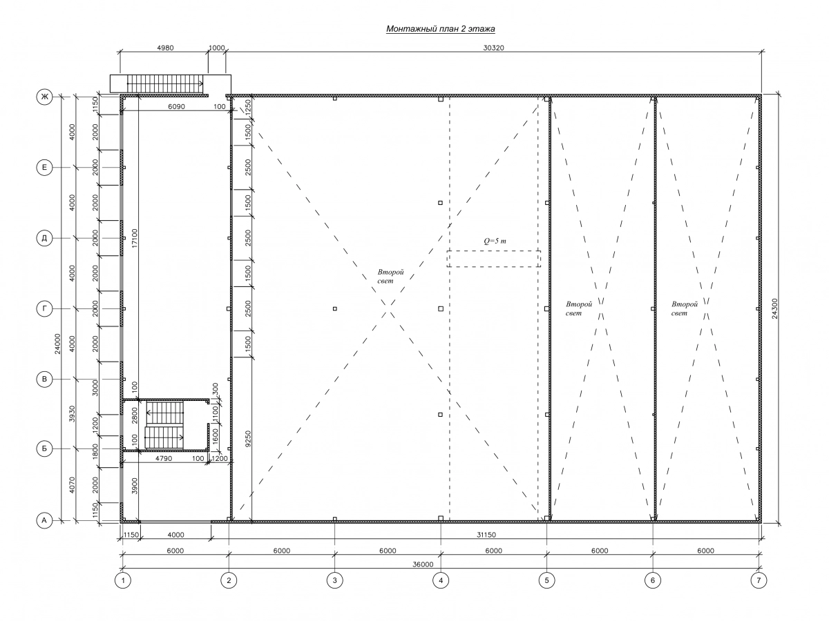 Планировка СТО из сэндвич-панелей -  фото 4