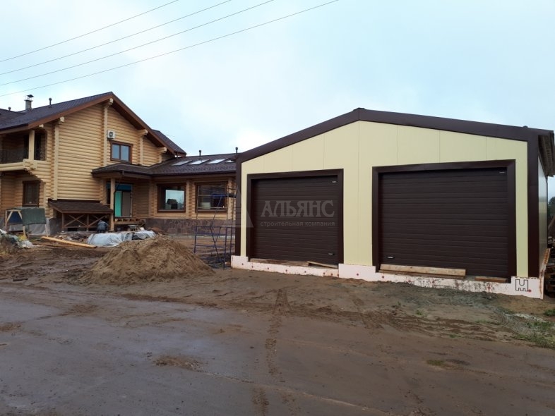 Гараж из сэндвич-панелей - фото 2