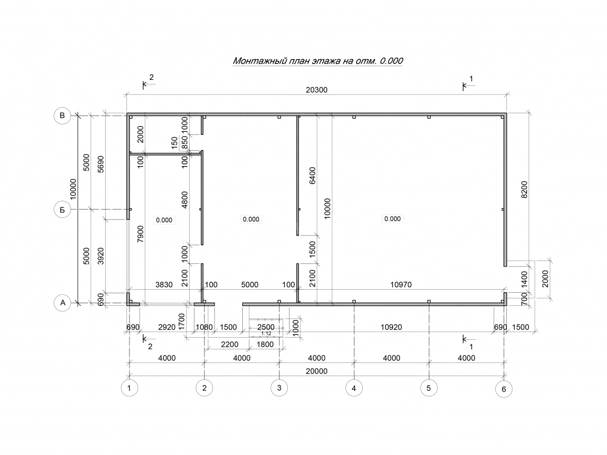 Планировка Магазин из сэндвич-панелей -  фото 4